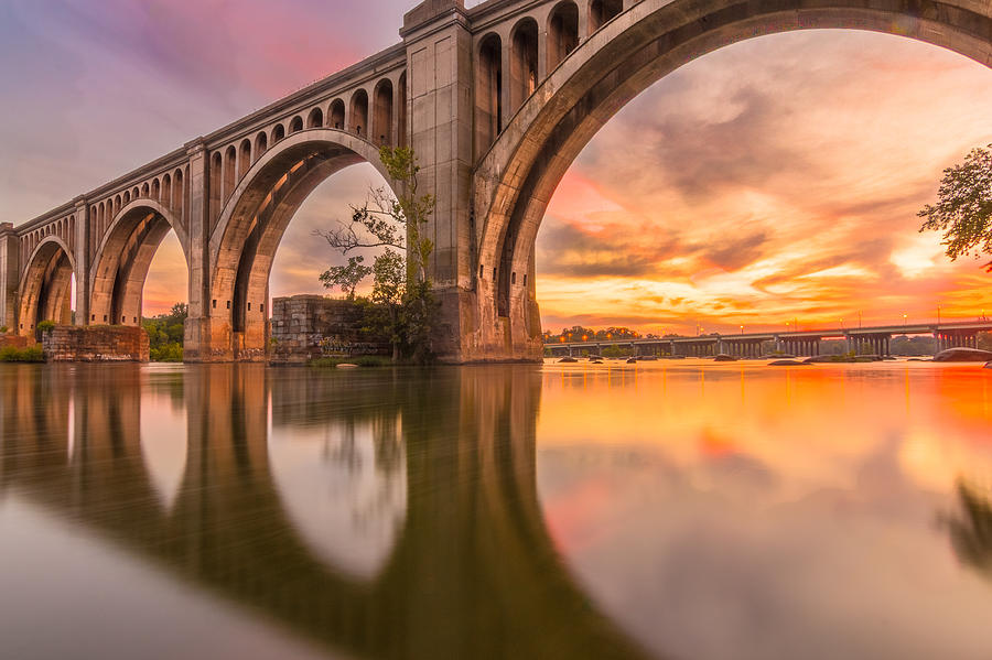 Warm Sunset at The A Line Photograph by Chris Marcussen - Fine Art America