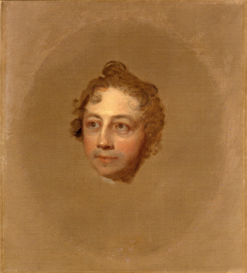  Washington Allston #2 Painting by Gilbert Stuart