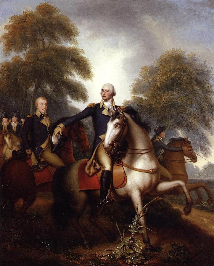 Washington Before Yorktown #2 Painting by Rembrandt Peale