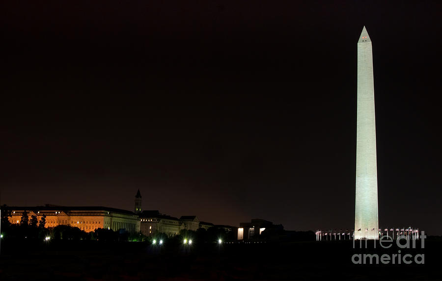 Washington monument in Washington DC #1 Photograph by Anthony Totah