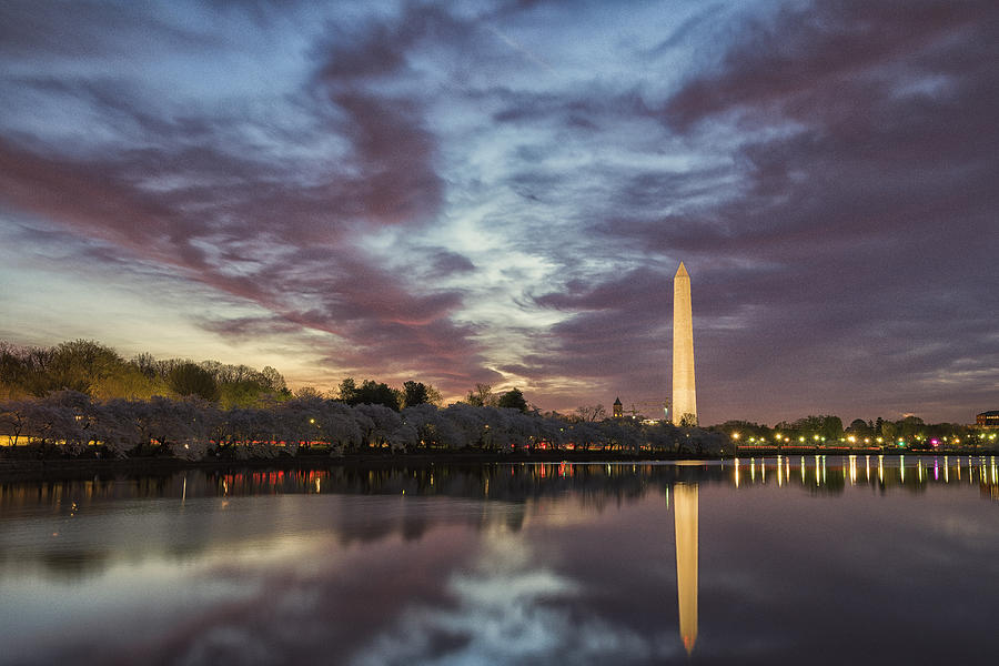 Washington Monument Sunrise #1 Photograph by Dennis Kowalewski