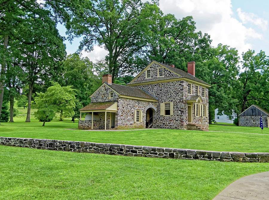 Washingtons Headquarters Valley Forge #1 Photograph by Sally Weigand