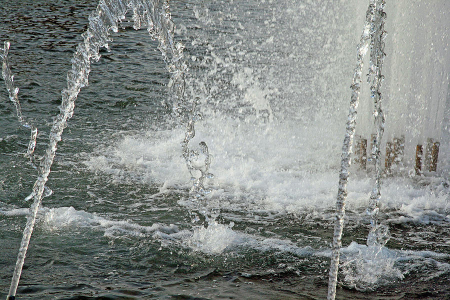 Water Explosion #1 Photograph by Cora Wandel