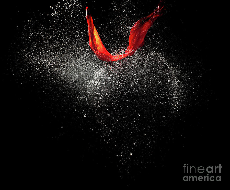 Water Explosion #1 Photograph by Gualtiero Boffi