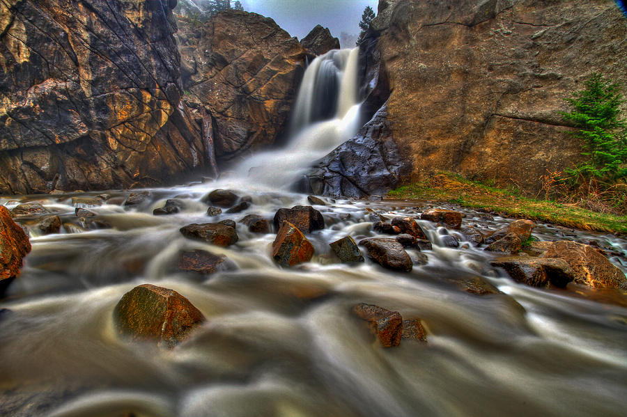 Waterfall Canyon #2 Photograph by Scott Mahon