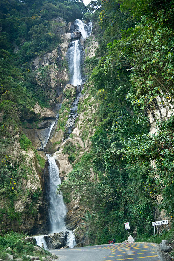 Waterfall Highlands of Guatemala 1 #1 Photograph by Douglas Barnett