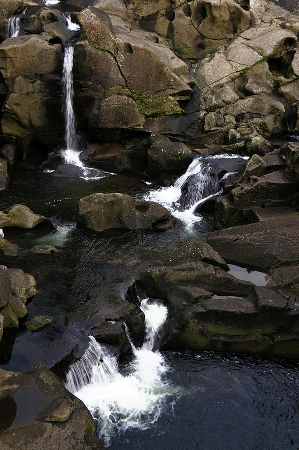 Waterfalls  #1 Photograph by Les Cunliffe