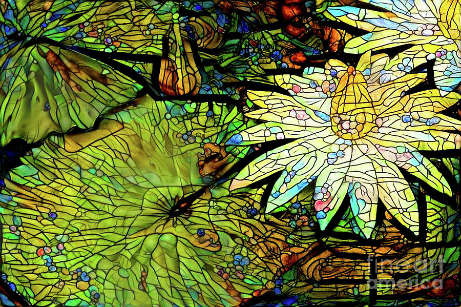 Waterlilies 9 #1 Digital Art by Amy Cicconi