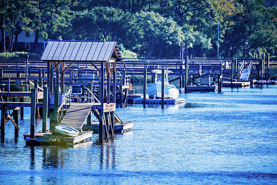 Waterway And Marsh Views On Johns Island South Carolina #1 Photograph by Alex Grichenko