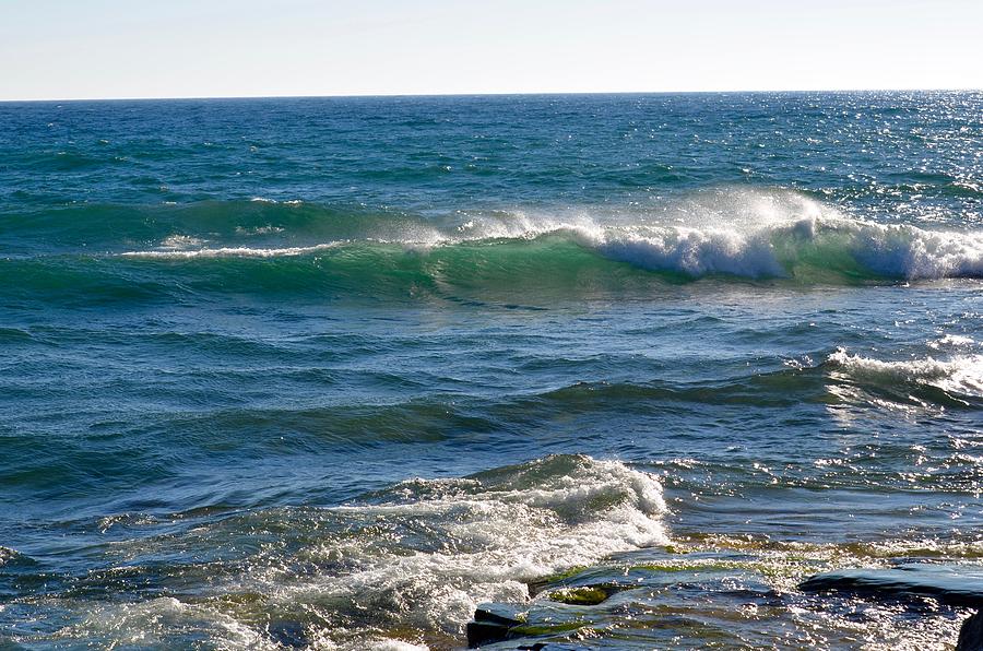 Waves of November #1 Photograph by Hella Buchheim