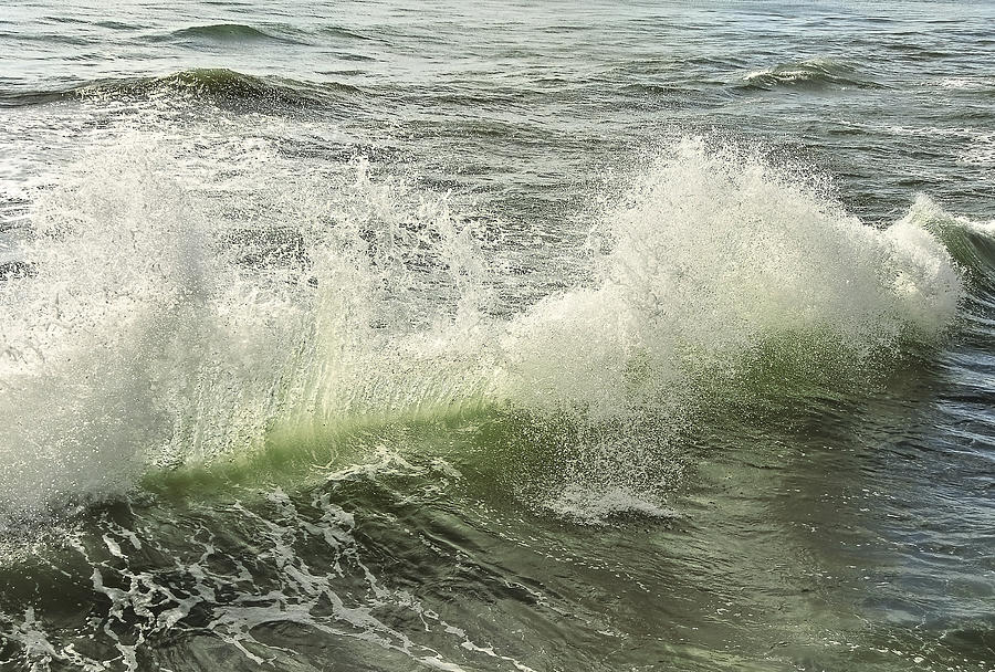 Nature Photograph - Waves #1 by Svetlana Sewell