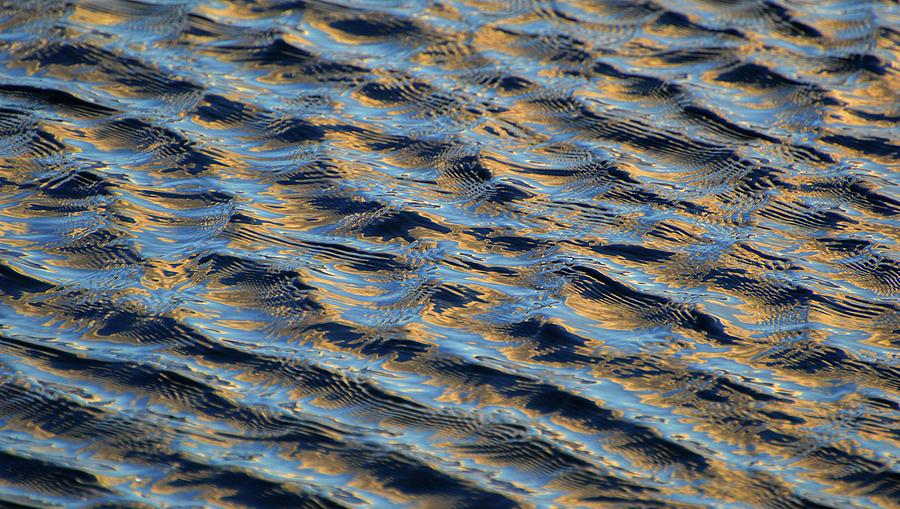 Waves Within Waves  #1 Photograph by Lyle Crump