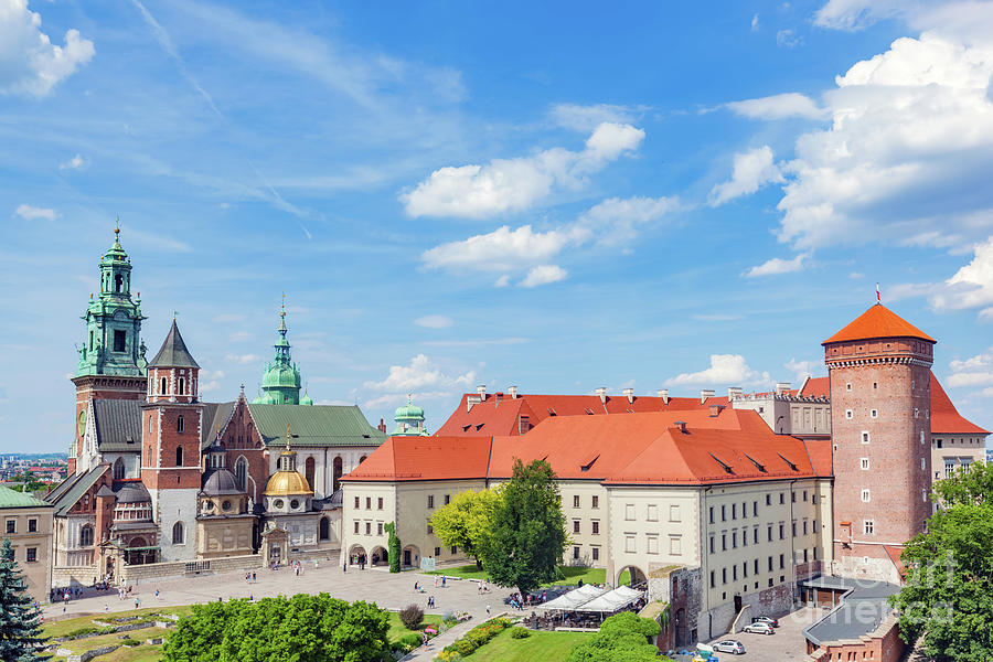Wawel, royal castle and cathedral in Cracow, Poland #1 Photograph by Michal Bednarek