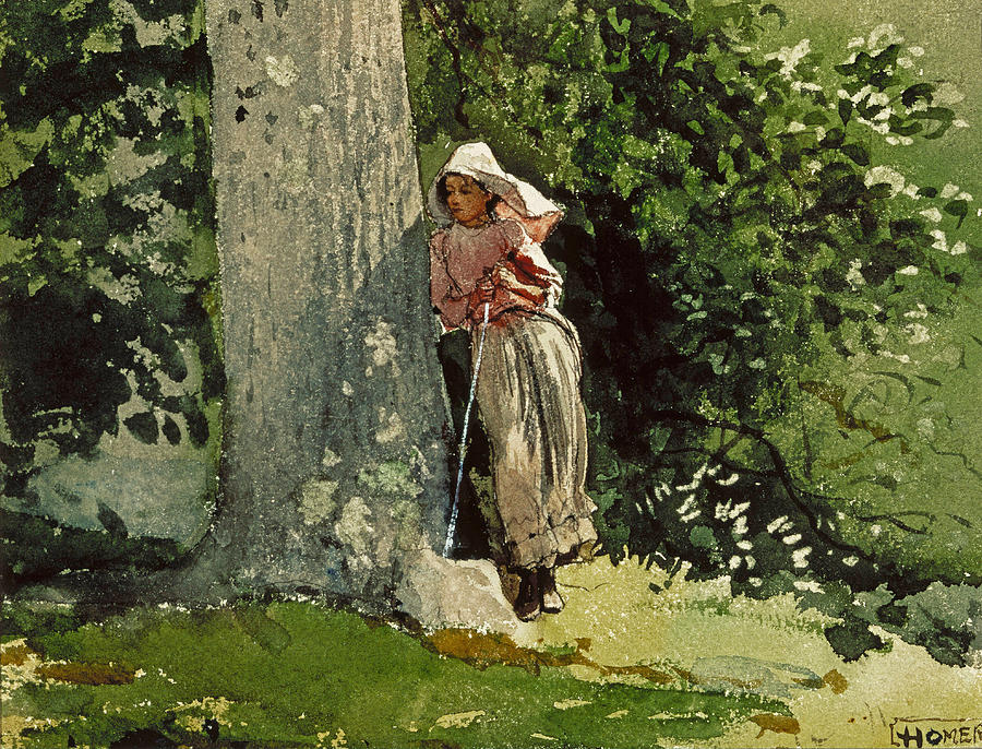 Weary Drawing by Winslow Homer