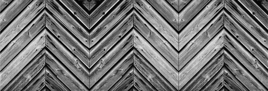 Weathered Wood #1 Photograph by Larry Carr