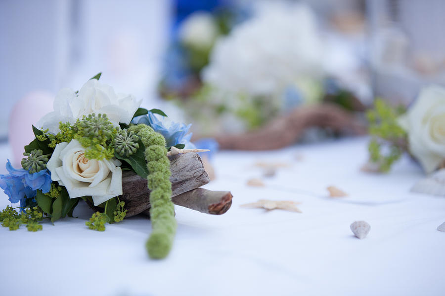 Flower Photograph - Wedding Flowers #1 by Snailsdevil Trailsnails