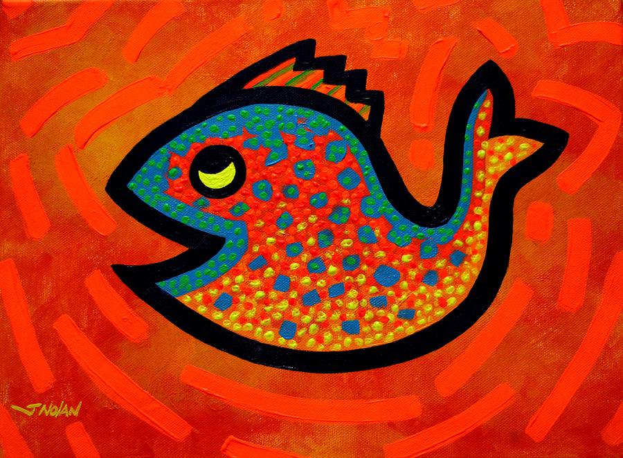 Weekend Fish Painting by John Nolan - Fine Art America