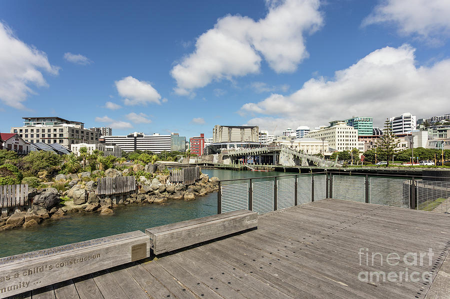 Wellington, New Zealand capital city #1 Photograph by Didier Marti