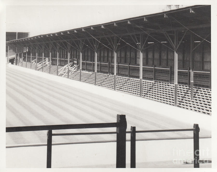 West Ham - Upton Park - East Stand 1 - 1969 #1 Photograph by Legendary Football Grounds