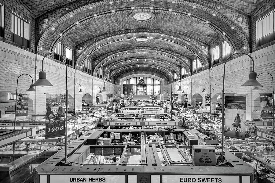 Cleveland Photograph - West Side Market #1 by Brian Mowry