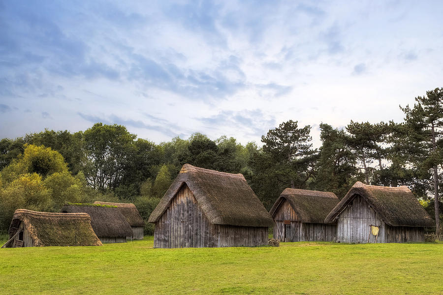 Anglo-saxon Village Photograph - West Stow Anglo-Saxon village - England #1 by Joana Kruse