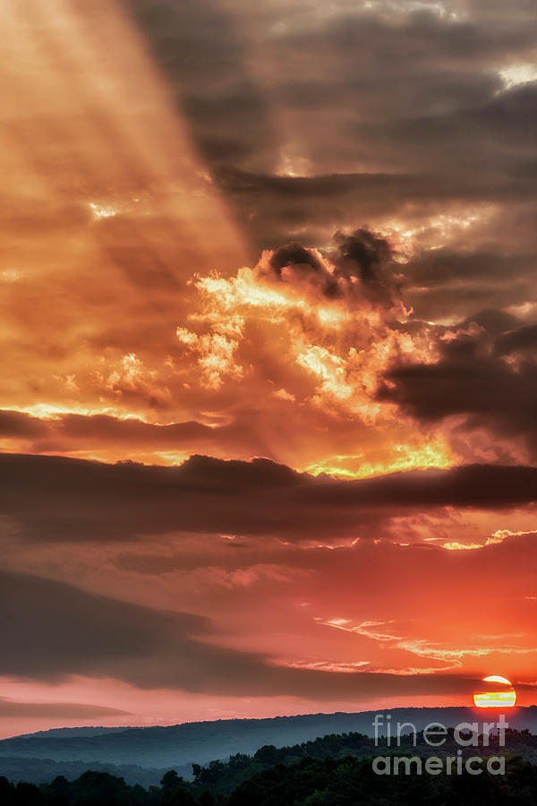 West Virginia Summer Sunrise #1 Photograph by Thomas R Fletcher