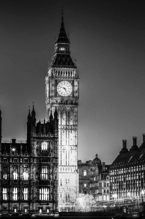 Westminster and Big Ben #2 Photograph by David Pyatt