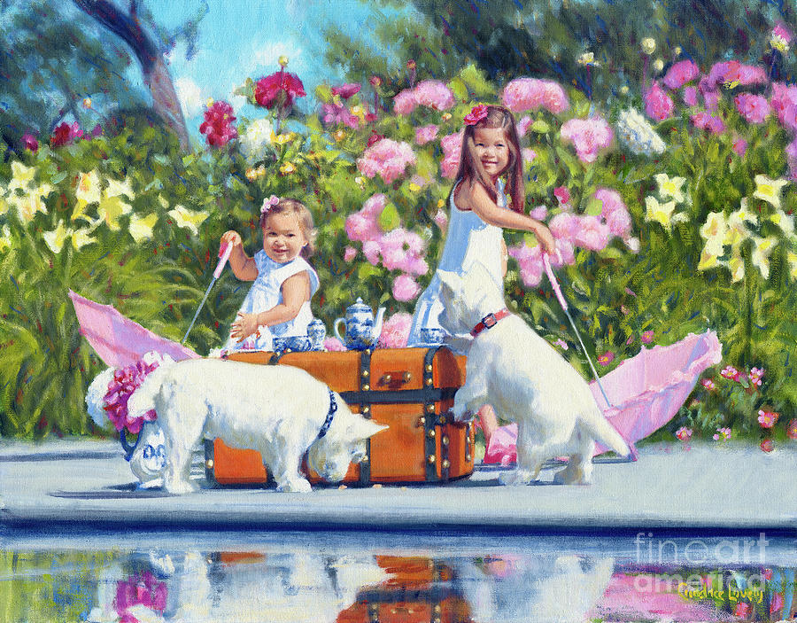 Whats Your Cup of Tea? #1 Painting by Candace Lovely