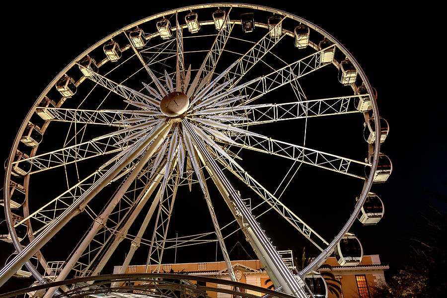 Wheel of Excellence Ferriswheel in Cape Town #1 Photograph by Marek Poplawski