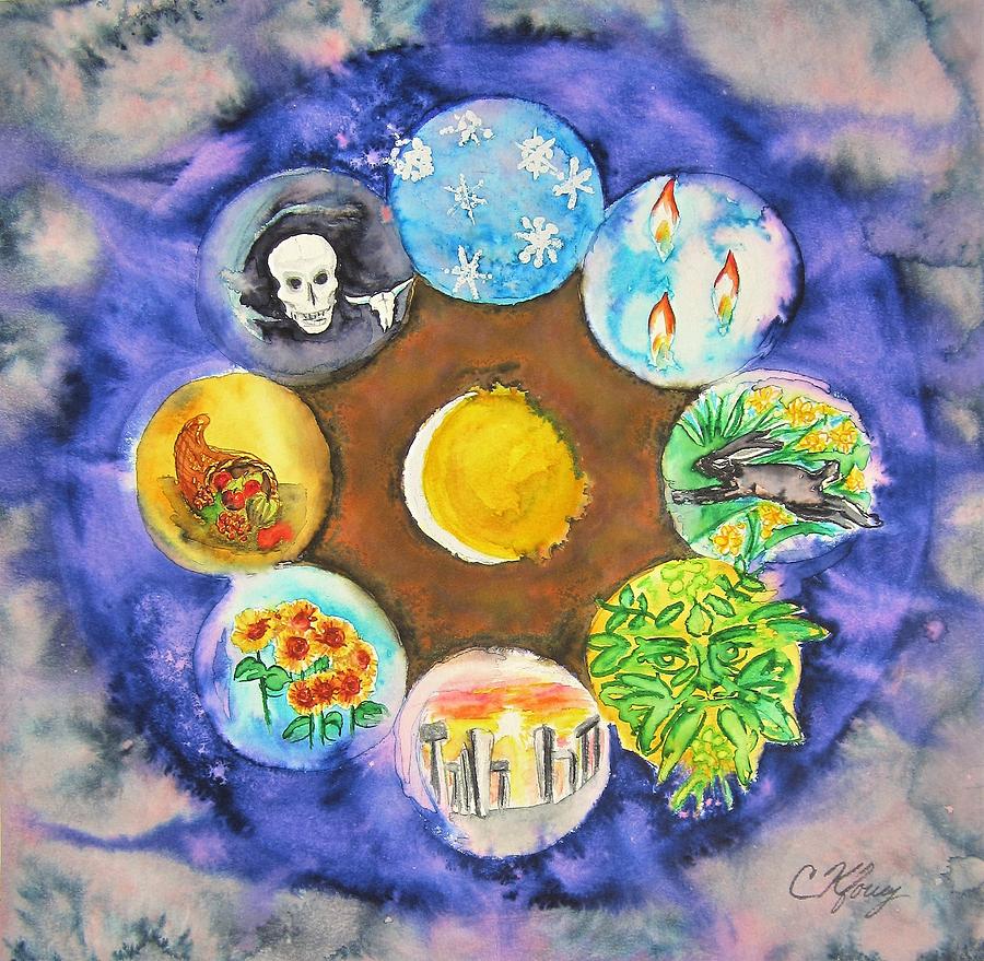 Wheel of the Year by Christine Kfoury Wheel of the Year by Christine Kfoury