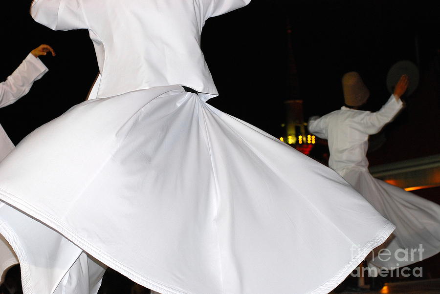 Turkey Photograph - Whirling Dervishes #1 by Andrea Simon