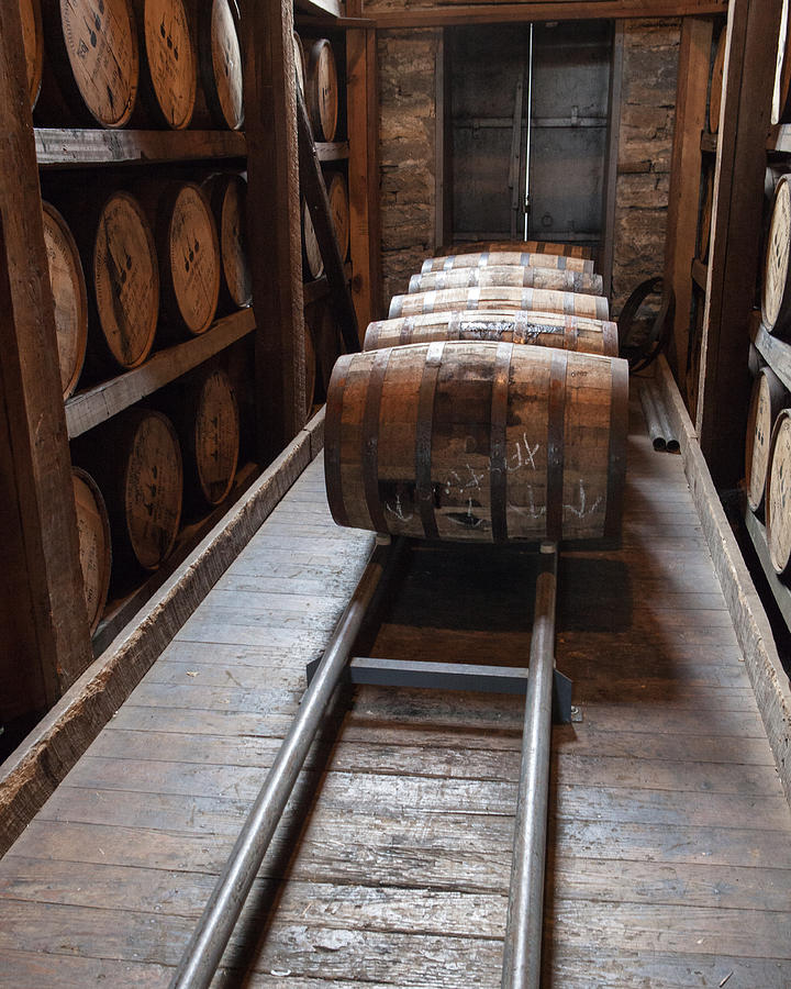 Whiskey Barrels #3 Photograph by John Daly