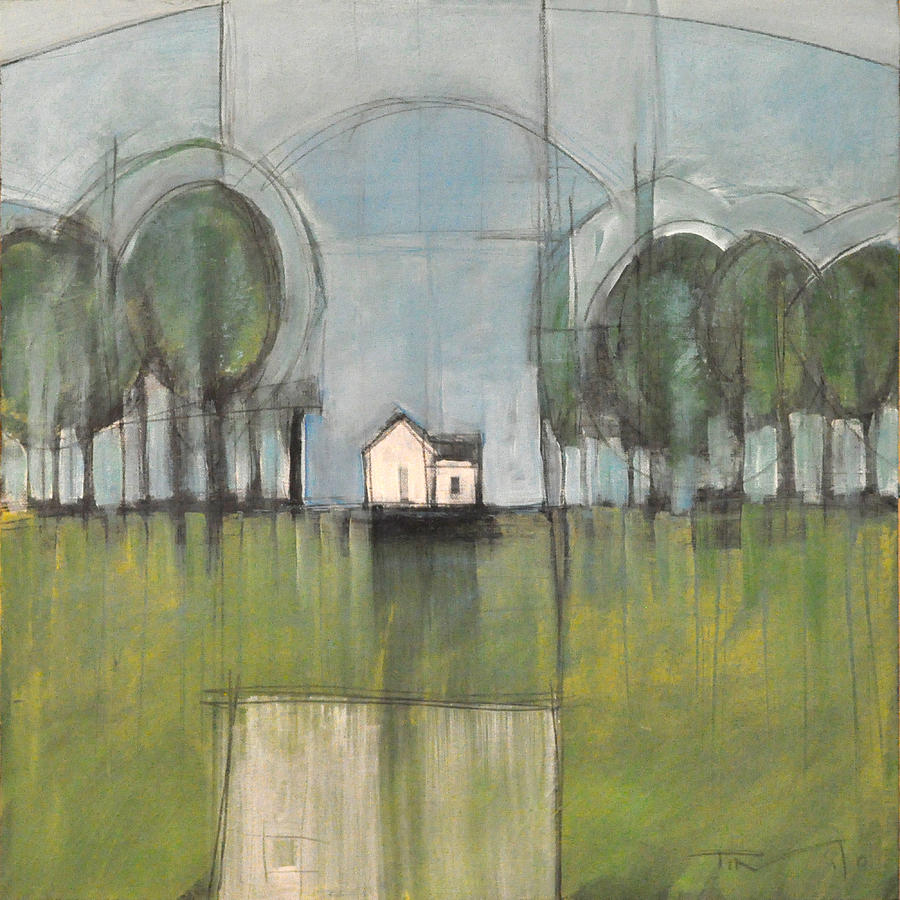 Tree Painting - White House #1 by Tim Nyberg