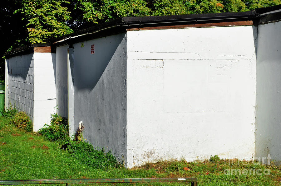 White outbuilding #1 Photograph by Tom Gowanlock