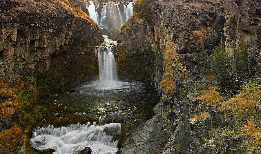White River Falls #1 Photograph by Steve Warnstaff