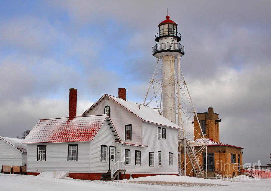 Whitefish Point Lighthouse Photograph by Dale Niesen - Fine Art America