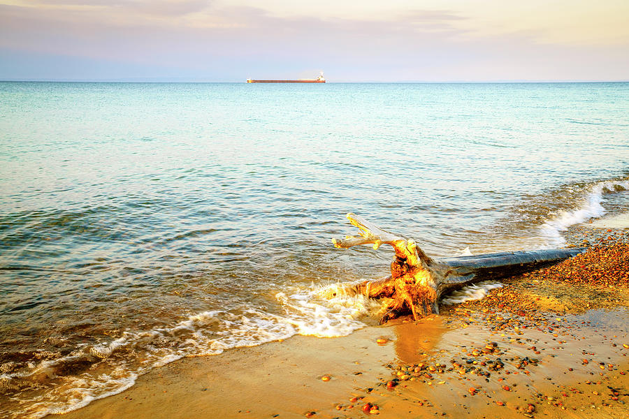 Lake Superior at Whitefish Point Photograph by Alexey Stiop
