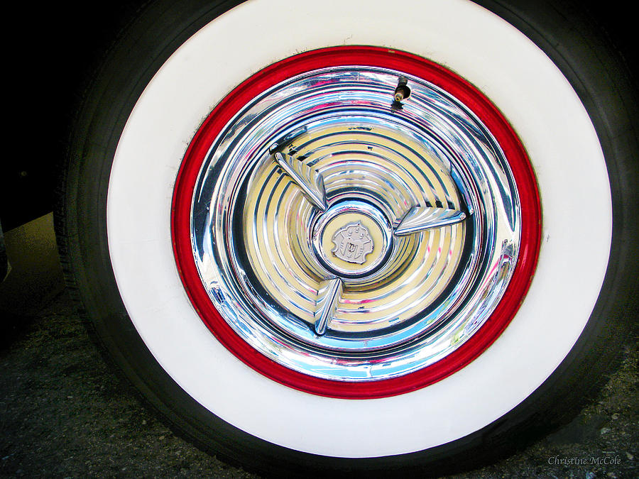 Whitewall Tire #1 Photograph by Christine McCole