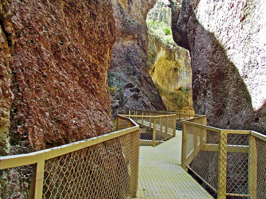 Whitewater Catwalk National Recreation Trail near Glenwood-New Mexico #1 Photograph by Ruth Hager