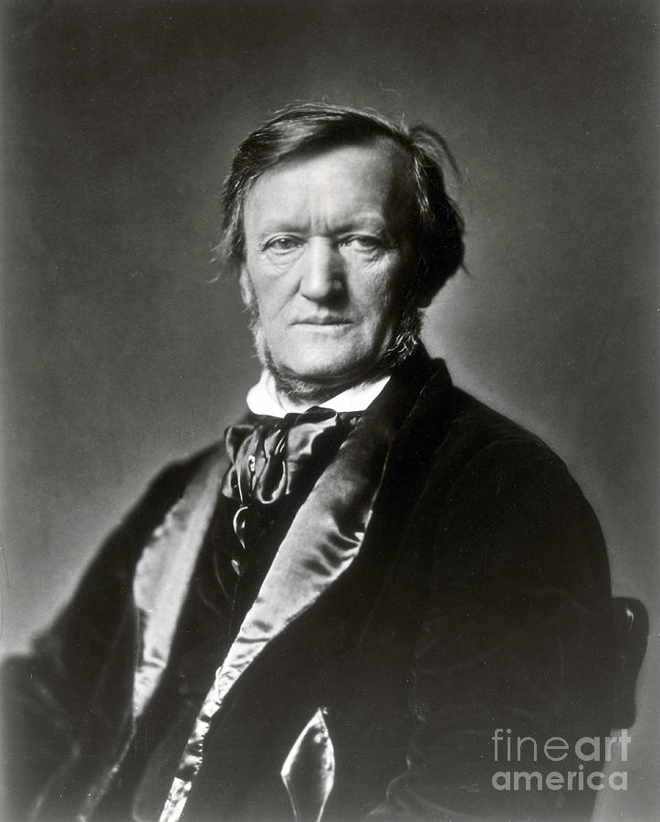 Wilhelm Richard Wagner, German Composer #1 Photograph by Science Source