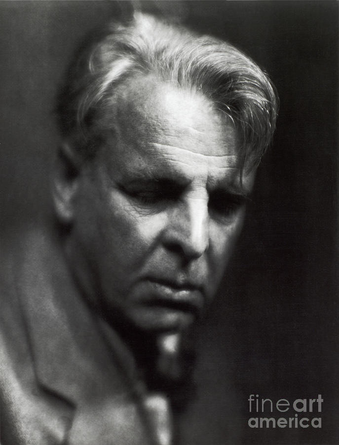 William Butler Yeats #1 Photograph by Photo Researchers