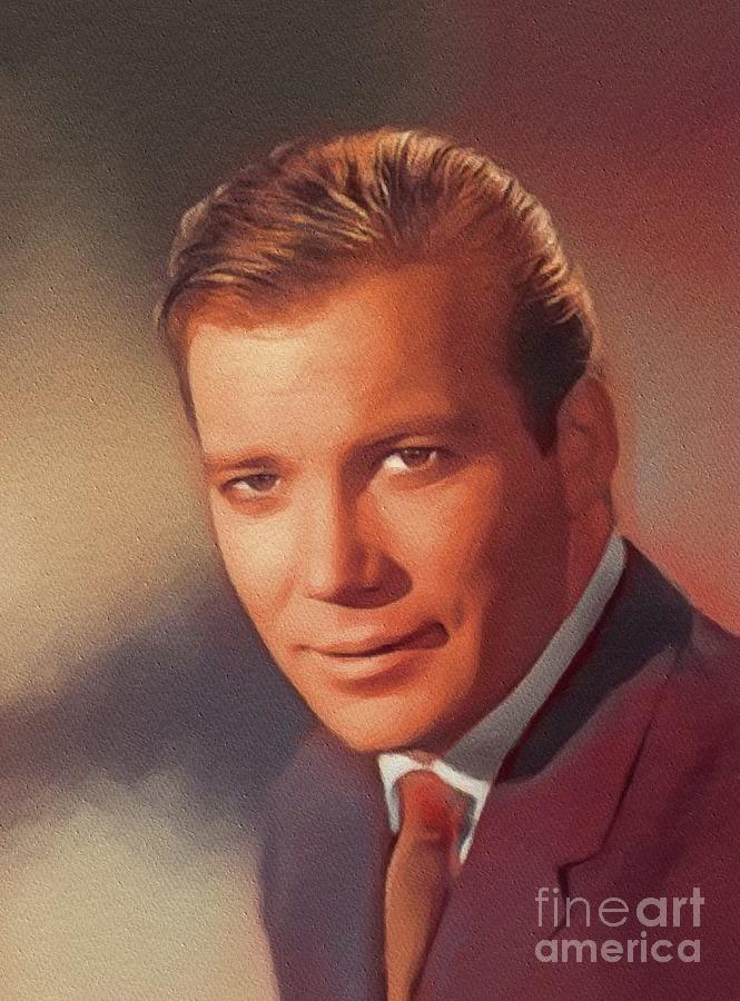 William Shatner, Actor #1 Painting by Esoterica Art Agency