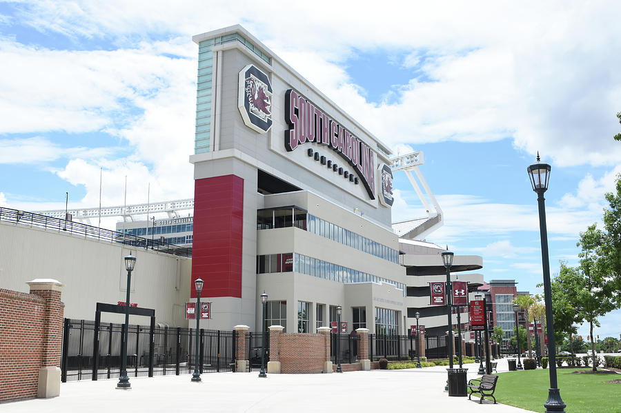 Football Photograph - Williams-Brice Stadium #1 by Positive Images