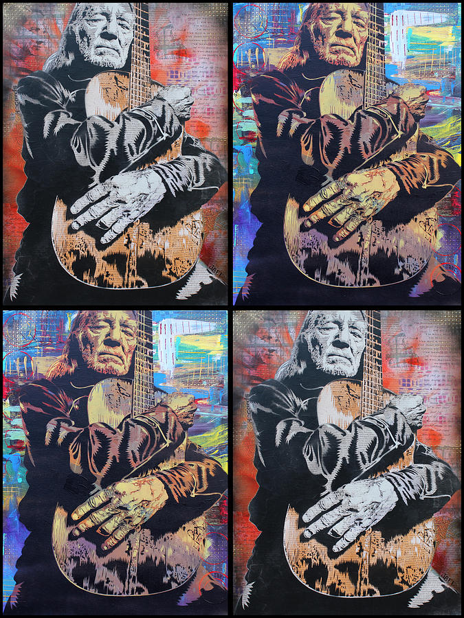 Willie Nelson Painting - Willie Nelson #2 by Josh Cardinali
