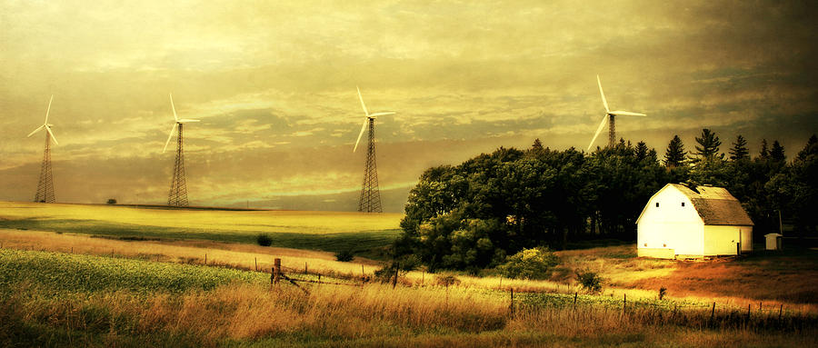 Wind Turbines #1 Photograph by Julie Hamilton