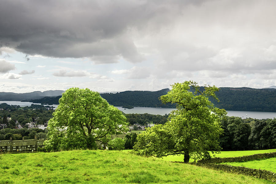 Windermere Lake In English Lake District National Park Photograph By ...