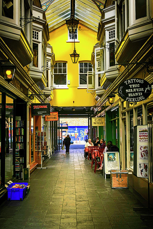 Windham shopping Arcade Cardiff #1 Photograph by Chris Smith