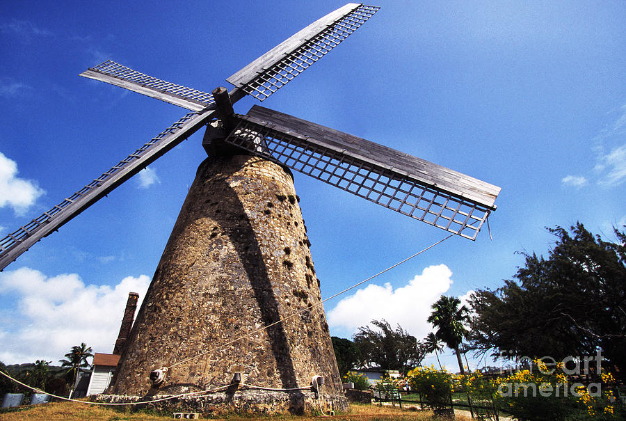 Sugar Mill Photograph - Windmill Cherry Tree Hill #1 by Thomas R Fletcher