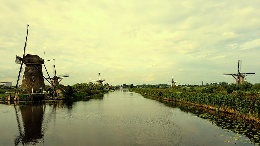 Windmills Of The Netherlands #1 Photograph by Mountain Dreams