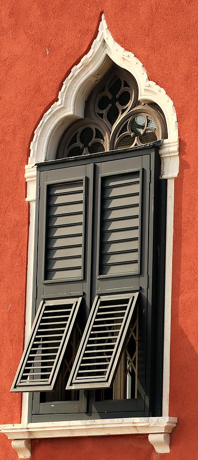 Venice Photograph - Window in Venice #1 by Michael Henderson